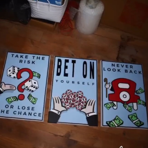 Monopoly Canvases - Picture 1 of 2